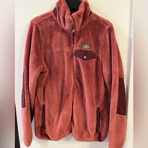 LL Bean Hi-Pile Fleece Jacket